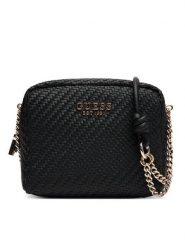 Guess Torebka Mirema HWWG96 31140 Czarny. Czarne listonoszki Guess, z aplikacjami, ze skóry, bez dodatków. Za 469.99 zł.