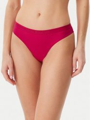 Tommy Hilfiger Dół od bikini UW0UW05947 Różowy. Czerwone bikini Tommy Hilfiger, bez wzorów, z syntetyku. Za 109.99 zł.