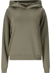Bluza damska z kapturem Athlecia Carmen. Zielone bluzy Athlecia, bez wzorów, z bawełny, z kapturem, na fitness i siłownię. Za 193.50 zł.