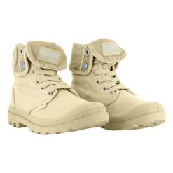 Buty sportowe Sneakersy damskie, Palladium Baggy. Brązowe buty treningowe Palladium, na wiosnę, bez wzorów, z materiału, bez zapięcia, trekkingowe. Za 579.00 zł.