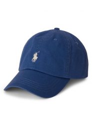 Polo Ralph Lauren Czapka z daszkiem 710667709507 Granatowy. Niebieskie czapki z daszkiem Polo Ralph Lauren, bez wzorów, z bawełny. Za 269.99 zł.