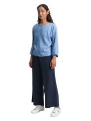Tom Tailor Sweter w kolorze niebieskim rozmiar: S. Niebieskie swetry Tom Tailor, s, bez wzorów, ze splotem, bez ramiączek. Za 127.65 zł.