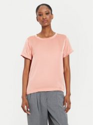ViCOLO T-Shirt TB0040 Pomarańczowy Regular Fit. Brązowe t-shirty ViCOLO, m, bez wzorów, z syntetyku, bez kołnierzyka, bez ramiączek. Za 99.99 zł.