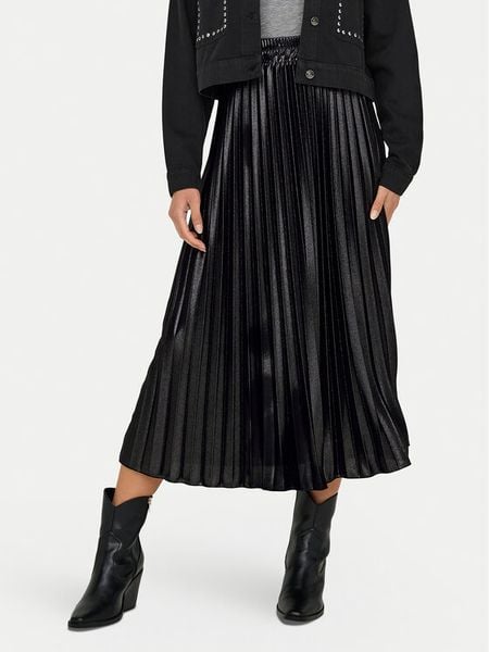 ONLY Spódnica plisowana Lyon 15330727 Czarny Regular Fit. Czarne spódnice ONLY, s, bez wzorów, z syntetyku, plisowane. Za 109.99 zł.