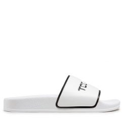 Klapki Togoshi. Białe klapki Togoshi, bez wzorów, bez obcasa, bez zapięcia. Za 169.99 zł.