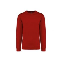 Bluza z okrągłym dekoltem Kariban. Czerwone bluzy bez kaptura KARIBAN, xl, bez wzorów, z bawełny, bez kaptura. Za 128.50 zł.