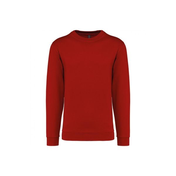Bluza z okrągłym dekoltem Kariban. Czerwone bluzy bez kaptura KARIBAN, xl, bez wzorów, z bawełny, bez kaptura. Za 127.50 zł.