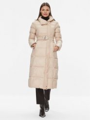Patrizia Pepe Kurtka puchowa 2O0121/A9M1-B778 Beżowy Regular Fit. Brązowe kurtki Patrizia Pepe, na zimę, m, bez wzorów, z puchu, bez kaptura. Za 1,329.00 zł.