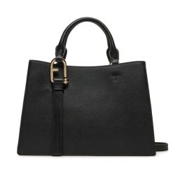 Torebka Furla. Czarne torebki klasyczne Furla, bez wzorów, klasyczne, bez dodatków. Za 1,789.00 zł.