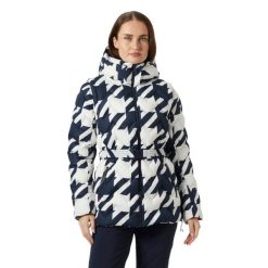 Damska kurtka puchowa Helly Hansen Bliss Modular. Niebieskie kurtki Helly Hansen, na zimę, bez wzorów, z puchu, bez kaptura. W wyprzedaży za 2,096.00 zł.