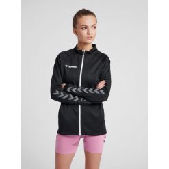 Bluza do piłki nożnej damska Hummel demi-zip hml AUTHENTIC. Białe bluzy Hummel, xs, bez wzorów, sportowe, bez ramiączek, bez kaptura. W wyprzedaży za 165.50 zł.