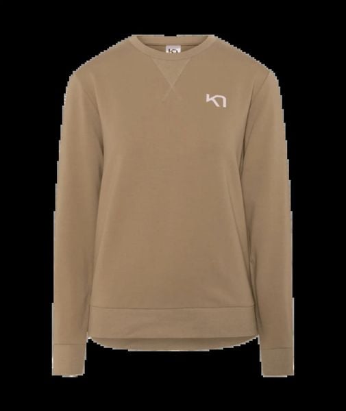 Bluza damska Kari Traa. Brązowe bluzy z kapturem Kari Traa, l, bez wzorów, z bawełny, bez kaptura, do biegania. Za 310.55 zł.