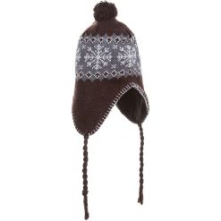 Czapka zimowa ASPEN uszatka brązowa CHIEMSEE CH-001-BR. Brązowe czapki zimowe bez wzorów. Za 14.99 zł.