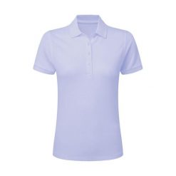 Damska Koszulka Polo Signature Stretch Bez Metki. Niebieskie t-shirty sportowe SG, xl, bez wzorów, bez ramiączek. Za 83.99 zł.