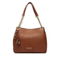 Torebka Valentino. Brązowe torebki klasyczne Valentino, bez wzorów, klasyczne, bez dodatków. Za 819.99 zł.