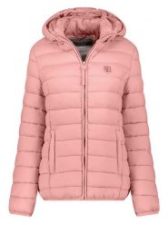 Geographical Norway Kurtka pikowana w kolorze jasnoróżowym rozmiar: S. Różowe kurtki Geographical Norway, s, bez wzorów, bez kaptura. Za 191.42 zł.
