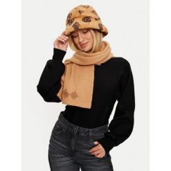 Kapelusz Guess. Brązowe kapelusze Guess, z aplikacjami. Za 149.99 zł.