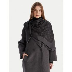 Szal Calvin Klein. Czarne szaliki i kominy Calvin Klein, bez wzorów. Za 259.99 zł.