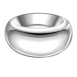 Yokoamii Pierscionek z mosiadzu w kolorze srebrnym Pierścionki 1 ct Damski. Szare pierścionki Yokoamii, posrebrzane. Za 149.99 zł.