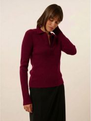 Just Cashmere Kaszmirowy sweter "Kristjan" w kolorze bordowym rozmiar: 2XL. Czerwone swetry Just Cashmere, xl, bez wzorów, z kaszmiru, bez ramiączek. Za 552.45 zł.