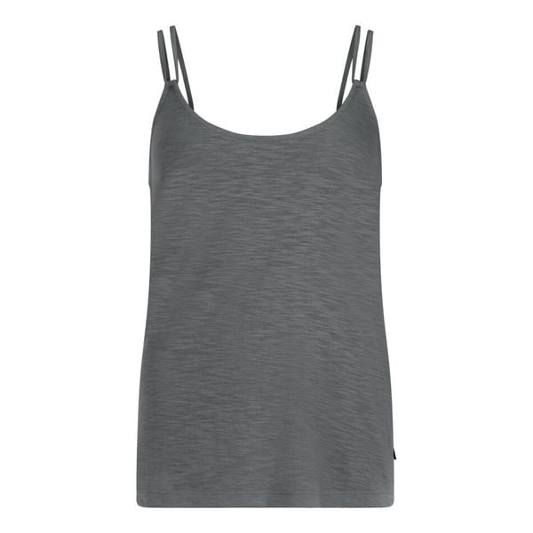 Damski tank top Protest Kaes. Brązowe topy Protest, bez wzorów, bez kołnierzyka, bez ramiączek. Za 148.50 zł.