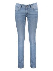 Pepe Jeans Dżinsy - Slim fit - w kolorze błękitnym rozmiar: W34/L34. Niebieskie jeansy Pepe Jeans, l, z aplikacjami, z jeansu, klasyczne. Za 114.71 zł.