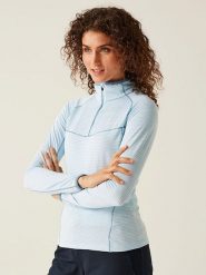 Regatta Koszulka funkcyjna "Yonder II" w kolorze błękitnym rozmiar: 52. Niebieskie t-shirty sportowe Regatta, bez wzorów, z materiału, bez ramiączek, outdoorowe. Za 79.21 zł.