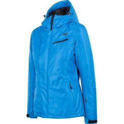 Kurtka narciarska damska KUDN253 - niebieski. Kurtki narciarskie marki WED'ZE. Za 399.99 zł.