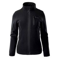 Polar damski Hi-Tec Lady Porto - czarny, Rozmiar XXL. Czarne bluzy z polaru Hi-tec, m, bez wzorów, z materiału. W wyprzedaży za 126.99 zł.