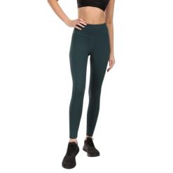 Damskie legginsy Kilpi JAMILY-W. Zielone legginsy Kilpi, bez wzorów, z nylonu, sportowe. Za 179.35 zł.