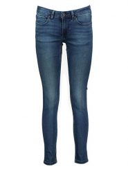 Pepe Jeans Dżinsy "Pixie" - Skinny fit - w kolorze granatowym rozmiar: W27/L30. Niebieskie jeansy Pepe Jeans, l, z aplikacjami, z jeansu, klasyczne. Za 165.31 zł.