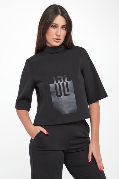 Bluza damska z krótkim rękawem SPORTALM. Bluzy Sportalm, bez wzorów, bez kaptura. W wyprzedaży za 891.75 zł.