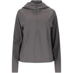 Bluza damska z kapturem Athlecia Amisa. Szare bluzy Athlecia, bez wzorów, bez ramiączek, z kapturem. Za 262.50 zł.