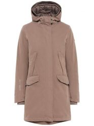 Camel Active Parka w kolorze szarobrązowym rozmiar: 46. Brązowe płaszcze Camel Active, bez wzorów, bez kaptura. Za 506.32 zł.