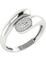 Diamant Vendôme Złoty pierścionek z diamentami rozmiar: 61. Szare pierścionki Diamant Vendôme, z diamentem, złote. Za 1,544.99 zł.