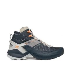Buty trekkingowe Garmont 9.81 Onyx GTX Mid. Niebieskie buty trekkingowe Garmont, z gore-texu, bez zapięcia. Za 886.00 zł.