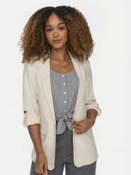 ONLY Marynarka Aris 15310839 Beżowy Loose Fit. Brązowe marynarki i żakiety ONLY, bez wzorów, z wiskozy, bez ramiączek. Za 249.99 zł.