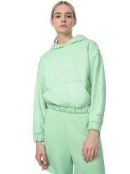 4F Bluza w kolorze miętowym rozmiar: XXL. Zielone bluzy 4f, xxl, bez wzorów, z kapturem. Za 79.99 zł.