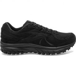 Buty do biegania damskie Brooks Zeal. Czarne buty do biegania Brooks, bez wzorów, z materiału, bez zapięcia, do biegania. Za 873.00 zł.