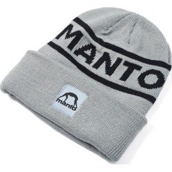 Czapka zimowa dla dorosłych Manto Label. Szare czapki zimowe MANTO, bez wzorów. Za 41.00 zł.