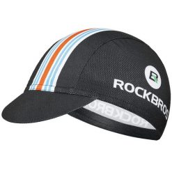 Czapka kolarska z daszkiem Rockbros MZ100. Czarne czapki z daszkiem ROCKBROS, bez wzorów, sportowe. Za 49.00 zł.