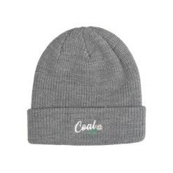 Czapka zimowa damska COAL ROSITA heather grey. Szare czapki zimowe COAL, bez wzorów, sportowe. Za 29.00 zł.
