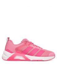 Adidas Buty na siłownię Dropset Control Trainer W KJ4208 Różowy. Czerwone buty treningowe adidas, bez wzorów, z materiału, bez zapięcia, na fitness i siłownię. Za 399.99 zł.