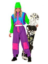 Carnival Party Kombinezon kostiumowy "Snowboarder" ze wzorem rozmiar: M. Kombinezony Carnival Party, m, bez wzorów, bez kołnierzyka, bez ramiączek. Za 114.98 zł.