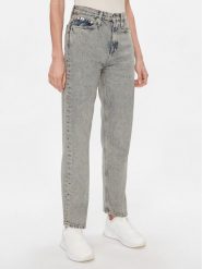 Calvin Klein Jeans Jeansy High Rise Straight J20J222455 Granatowy Straight Fit. Niebieskie jeansy Calvin Klein Jeans, bez wzorów, z bawełny. Za 319.99 zł.