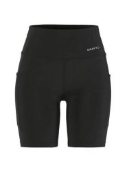 Craft Essence Short Tights 3 W – krótkie legginsy treningowe, szeroki pas –. Czarne legginsy Craft, bez wzorów, z elastanu, krótkie. Za 240.50 zł.