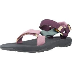 Sandały TEVA Y HURRICANE XLT2 Fioletowy. Fioletowe sandały Teva, bez wzorów, z tkaniny, sportowe, bez obcasa, bez zapięcia. Za 212.99 zł.