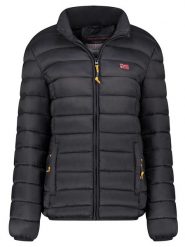 Geographical Norway Kurtka pikowana "Atikolor" w kolorze czarnym rozmiar: XXL. Czarne kurtki Geographical Norway, xxl, bez wzorów, bez kaptura. Za 129.57 zł.