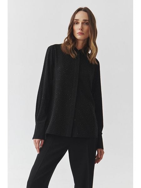 TATUUM Bluzka w kolorze czarnym rozmiar: 40. Czarne bluzki Tatuum, bez wzorów, bez kołnierzyka, bez ramiączek. Za 118.01 zł.