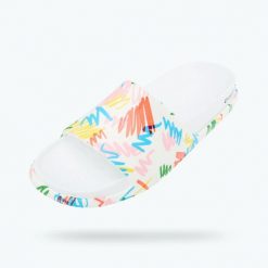 Klapki NATIVE SPENCER LX PRINT CRAYOLA. Klapki Native Shoes, bez wzorów, bez obcasa, bez zapięcia. Za 79.99 zł.